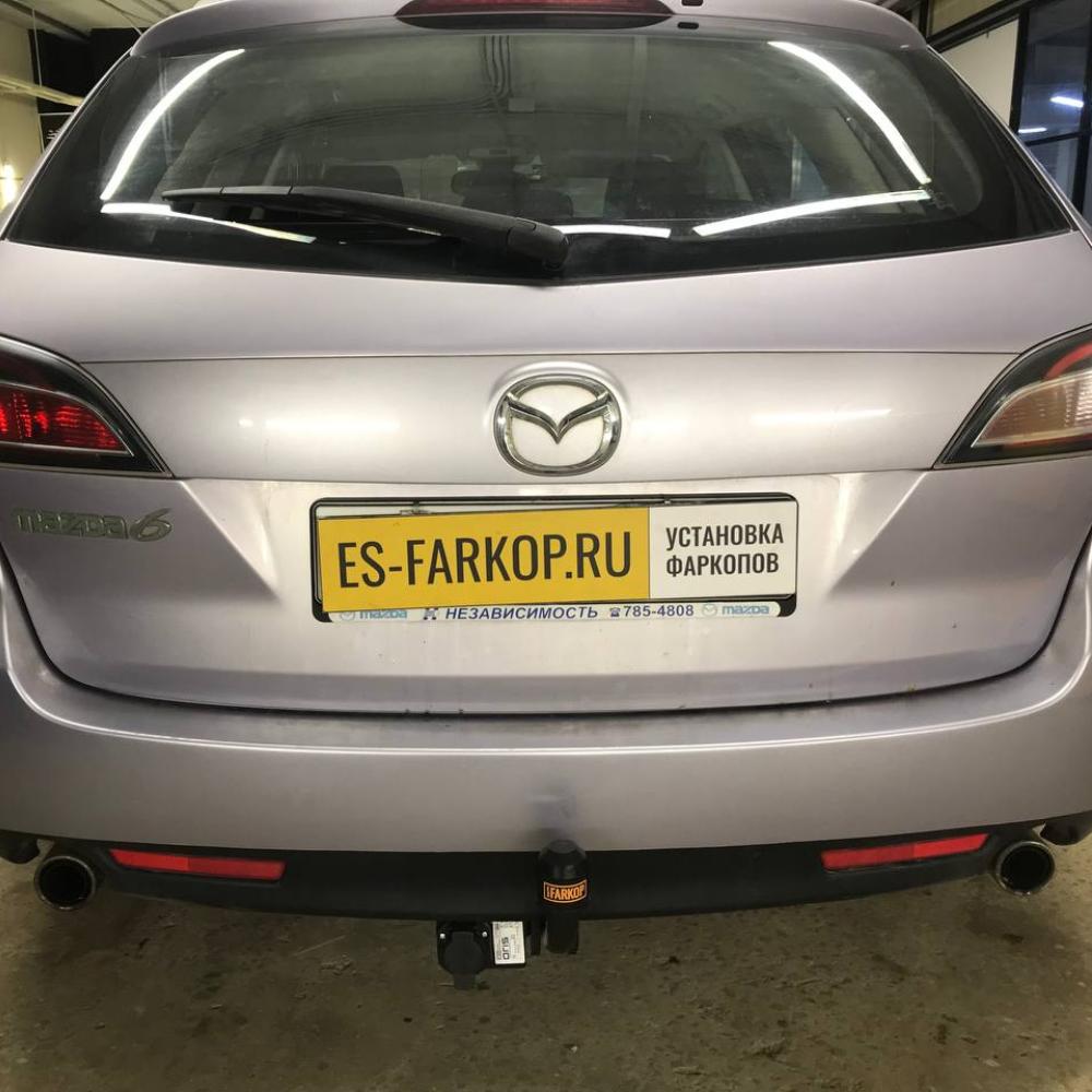 Фаркоп Mazda 6 GH (Sedan/LB/SW) 2007-2012 Bosal (Oris) 4528-A