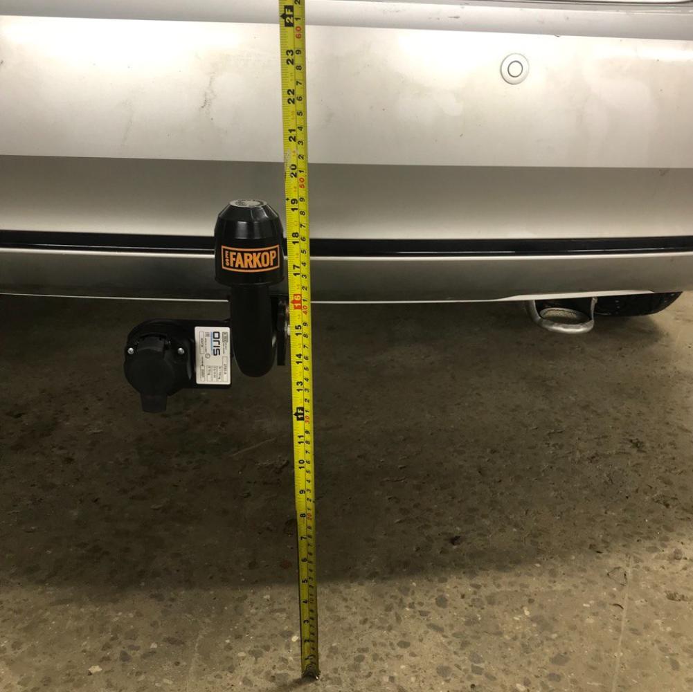 Фаркоп Volkswagen Polo Mk5 (Sedan) 2008-2020 Bosal (Oris) 2193-A