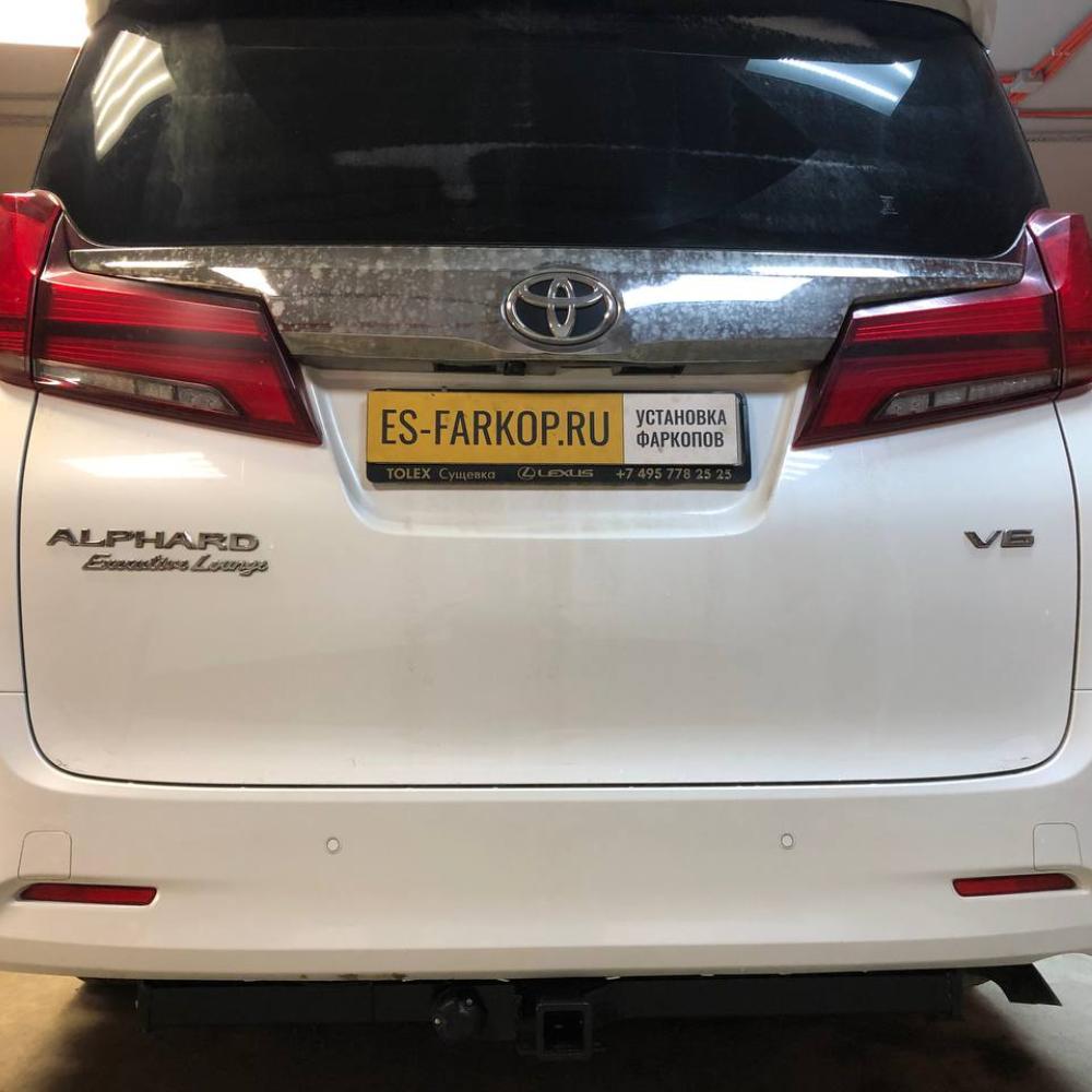 Фаркоп Toyota Alphard H30 (Minivan)  2015->>> Halty TAlp15-v2