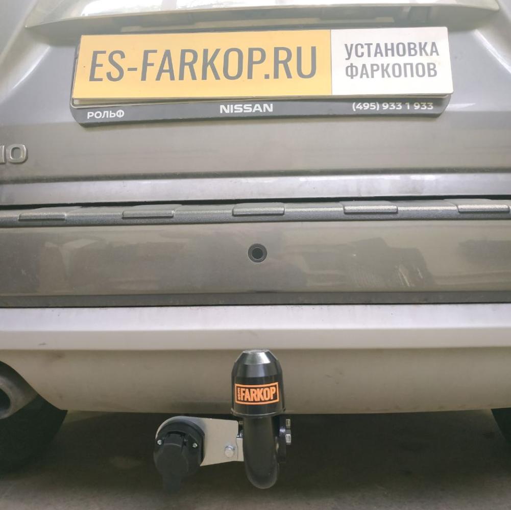 Фаркоп Nissan Terrano D10 (SUV) 2014->>> Трейлер 9041.01