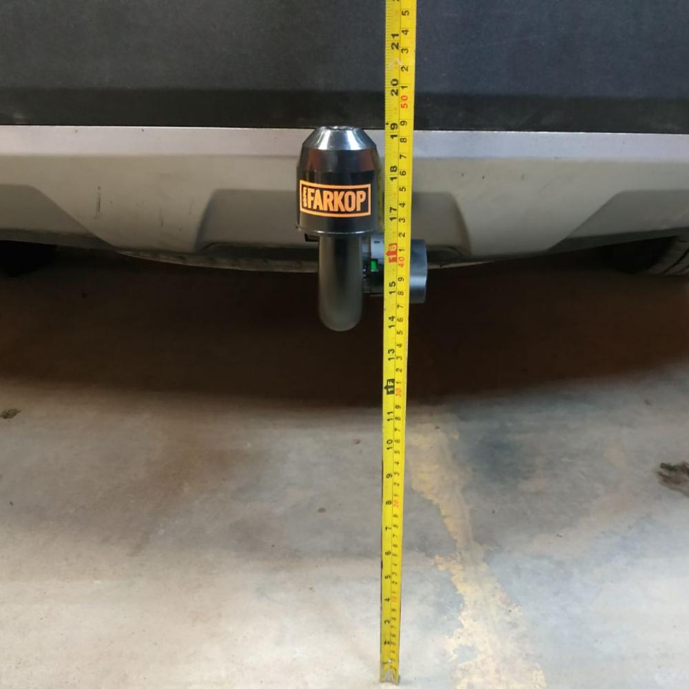 Фаркоп Hyundai Grand Santa Fe DM (SUV) 2013-2018 Brink 564300