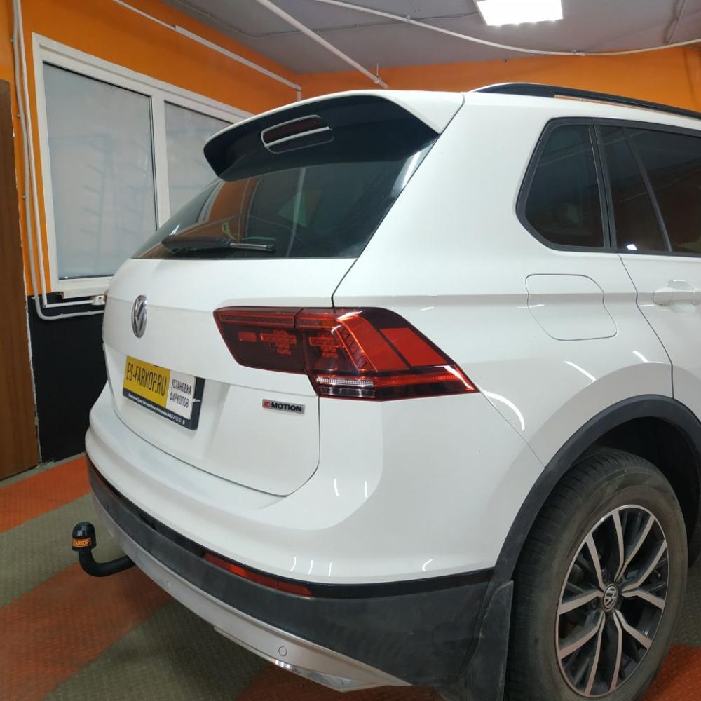 Фаркоп Volkswagen Tiguan AD1 (SUV) 2017->>> AvtoS VW 35