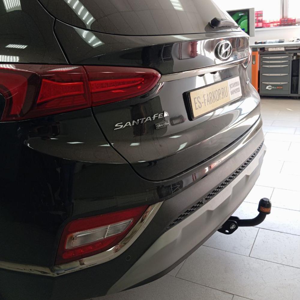 Фаркоп Hyundai Santa Fe TM (SUV) 2019-2020 Трейлер 7360