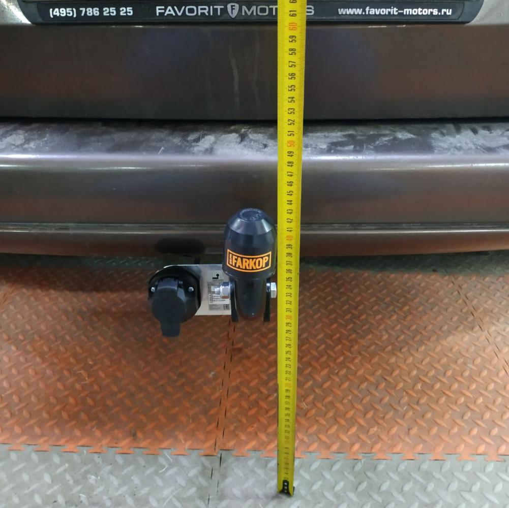 Фаркоп Peugeot Tepee (Minivan) 2008-2015 Leader Plus C302-A