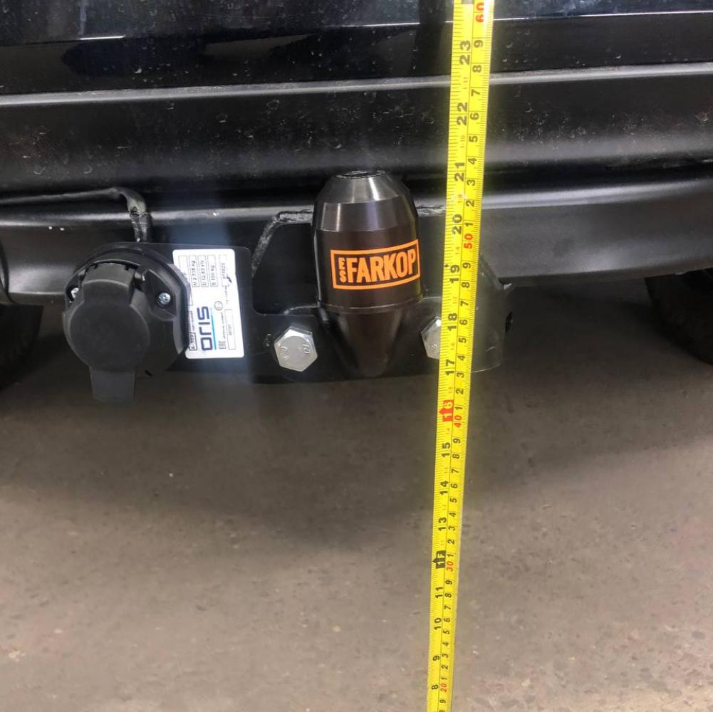 Фаркоп Toyota Fortuner AN160 (SUV) 2015->>> Bosal (Oris) 3019-FL