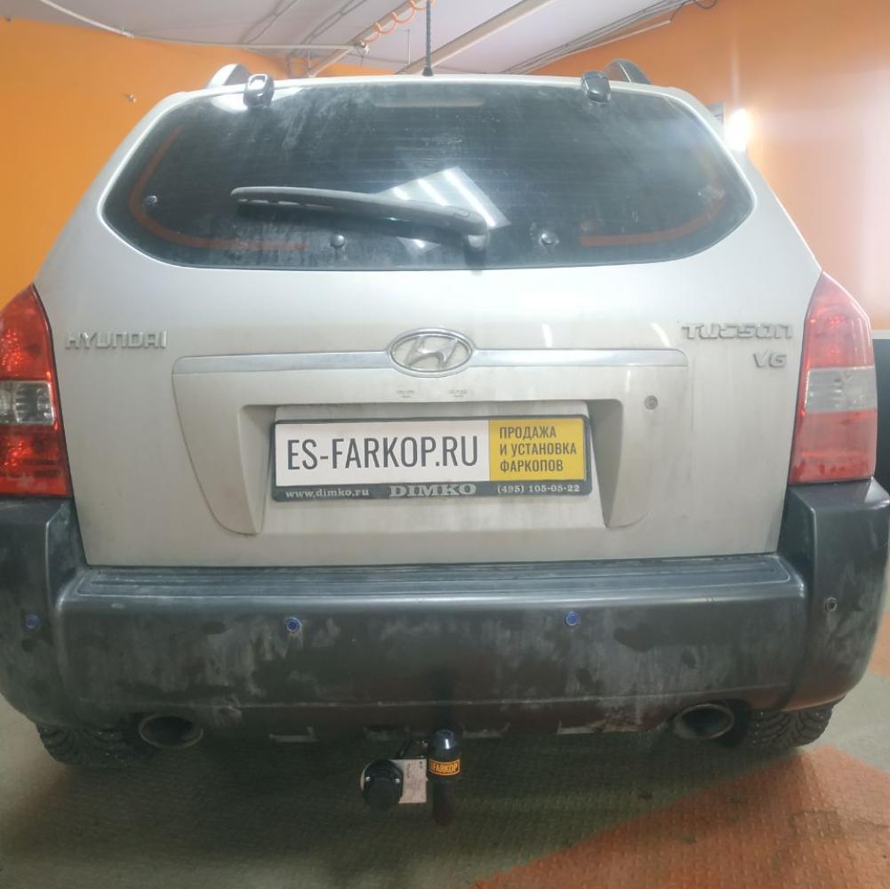 Фаркоп Hyundai Tucson JM (SUV) 2004-2009 AvtoS KI 16