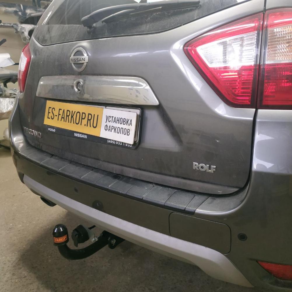 Фаркоп Nissan Terrano D10 (SUV) 2014->>> Трейлер 9041.01