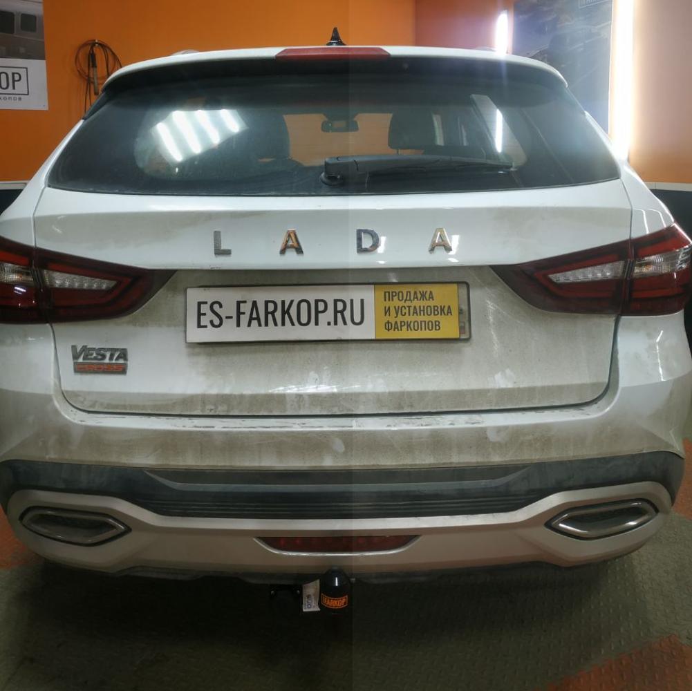 Фаркоп LADA Vesta SW 2023->>> Bosal (Oris) 1242-A