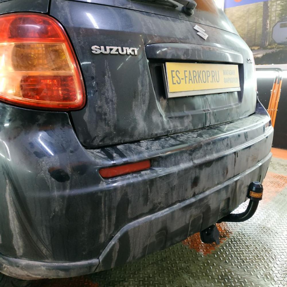 Фаркоп Suzuki SX4 YA/YB/GYA/GYB (HB) 2007-2016 Leader Plus S404-A