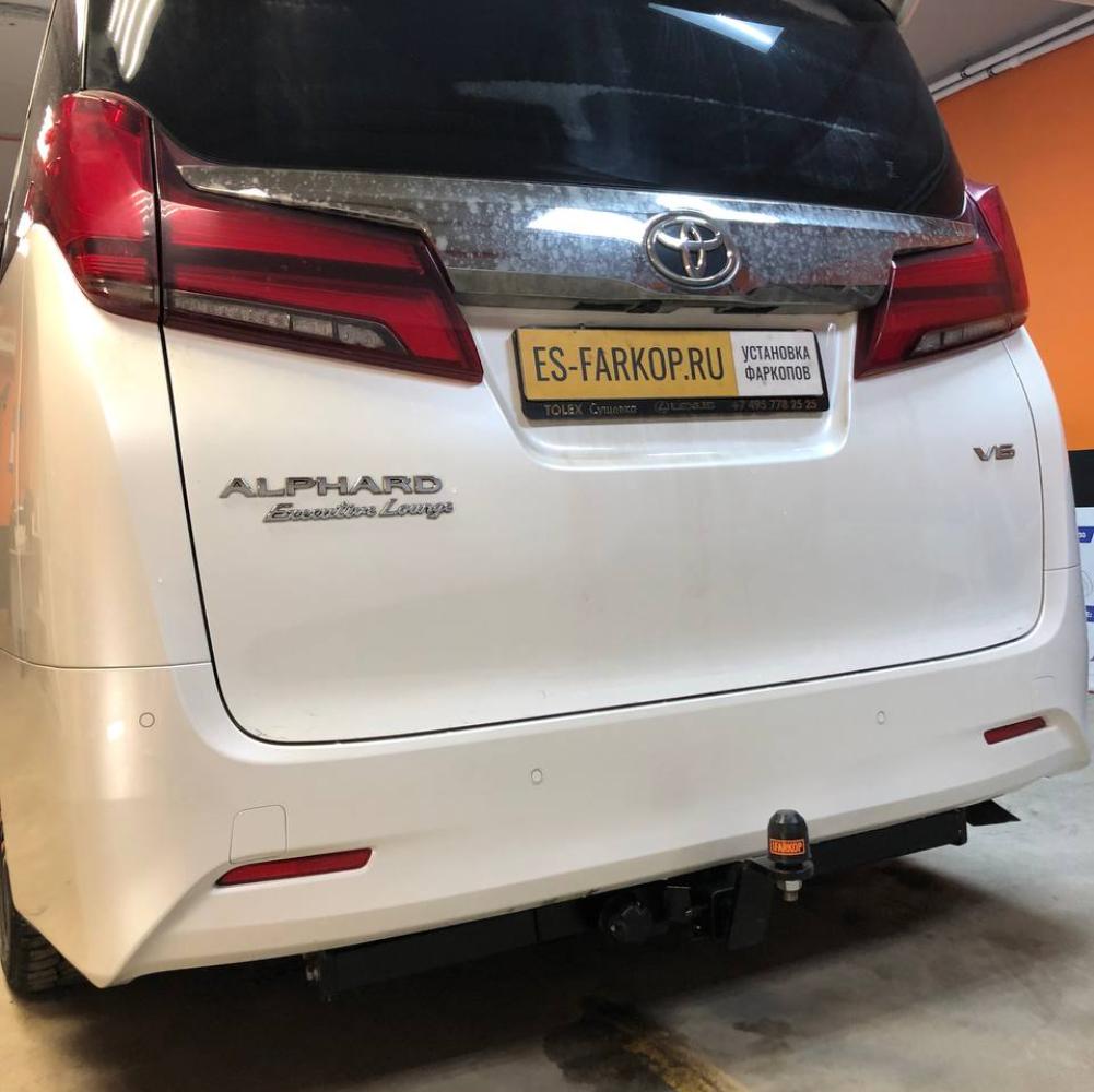 Фаркоп Toyota Alphard H30 (Minivan)  2015->>> Halty TAlp15-v2