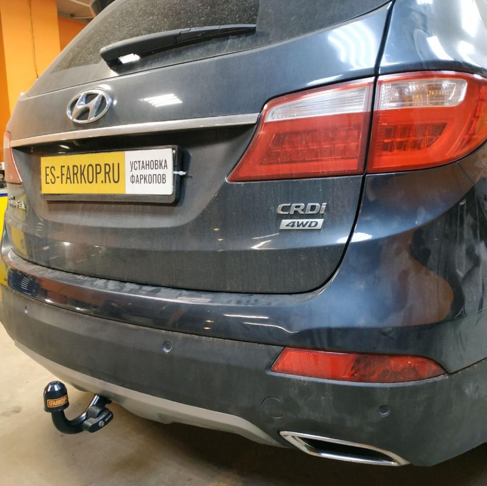 Фаркоп Hyundai Grand Santa Fe DM (SUV) 2013-2018 Brink 564300
