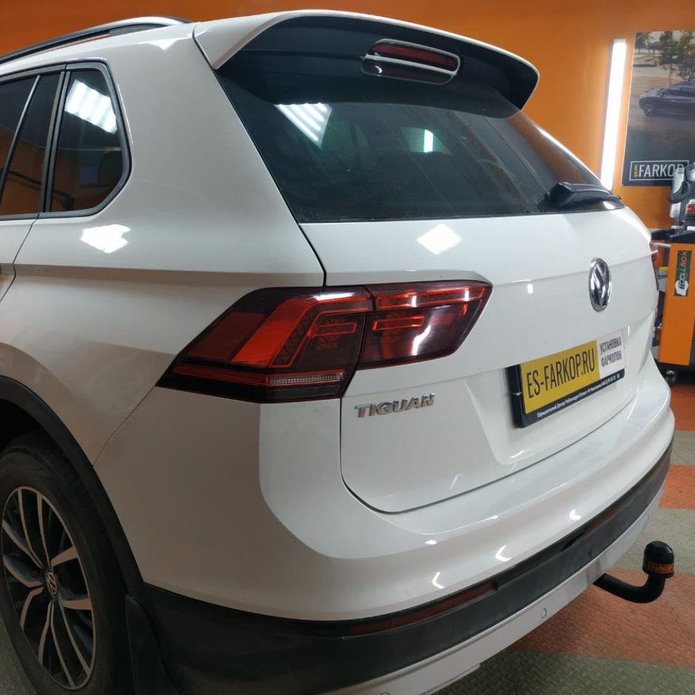 Фаркоп Volkswagen Tiguan AD1 (SUV) 2017->>> AvtoS VW 35