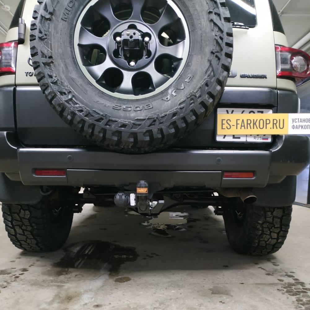 Фаркоп Toyota FJ Cruiser J15 (SUV) 2007-2014 Aragon E6400ES
