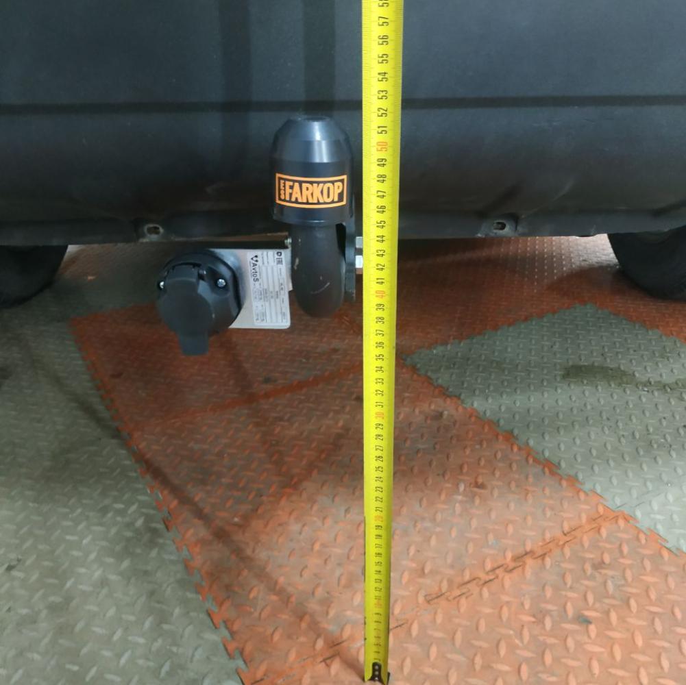 Фаркоп Volvo XC60 DZ (SUV) 2008-2012 AvtoS VL 02