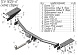 Фаркоп Leader Plus N125-A Nissan Pathfinder R52 2014-2021