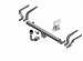 Фаркоп Brink 663400 Toyota RAV4 A5 2018-