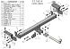 Фаркоп Leader Plus H303-A Haval Dargo 2022-