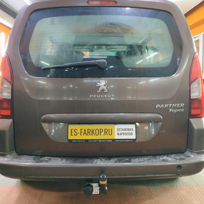 Фаркоп Peugeot Tepee (Minivan) 2008-2015 Leader Plus C302-A