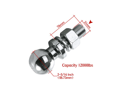 Шар тип Е 2-5/16 inch (58.73 мм) - увеличенный
