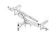 Фаркоп Bizon FA 0550-E(A-K) Ford Ranger T6.2 2022-